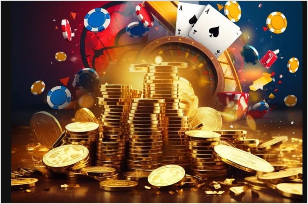 Filipino player enjoying gold live slot games on a smartphone with vibrant reel graphics